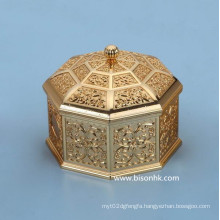 Retro Design Custom Metal Jewelry Box Wholesale, Antique Metal Jewelry Box